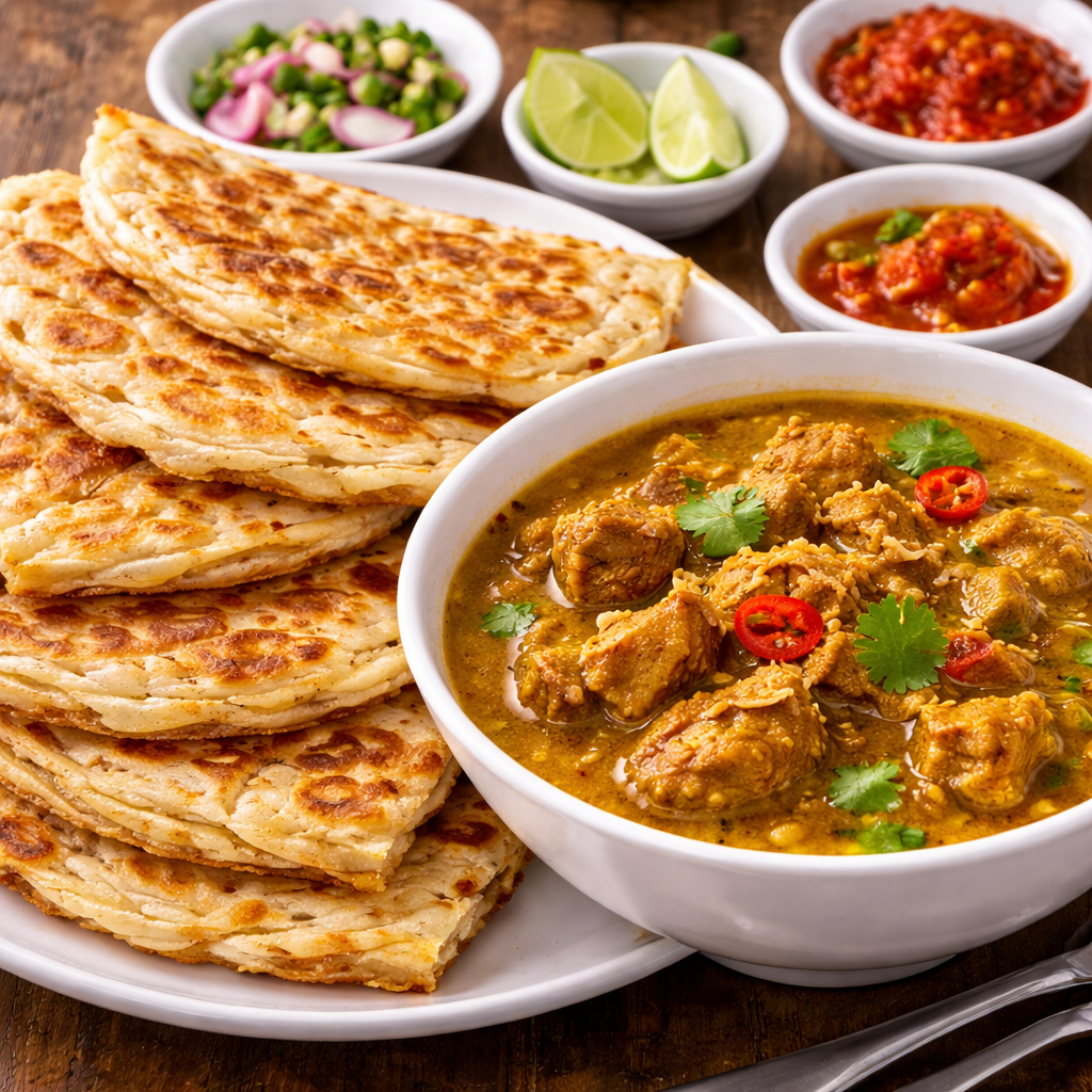 Roti Cane Kuah Kari Martabak Kubang Hayuda
